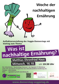 Plakat: Nachhaltige Ernährung